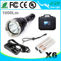 HI-MAX X6 Melhor Preço Cree Led Scuba Handheld Diving Light